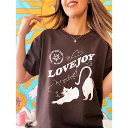 Lovejoy Music T-Shirt, Lovejoy T-shirt, Lovejoy Band Unisex Shirt, The Lazy Cat Shirt, Tour 2023 Shirt, Gift for fans