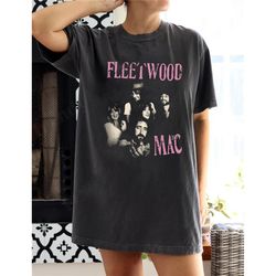 Fleetwood Mac Rumors Shirt, Fleetwood Mac Vintage Band T-Shirt, Fleetwood Mac Tour Shirt, Stevie Nicks Shirt, Concert Ou