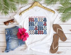4th of July,All American Mama Shirt,Freedom Shirt, Fourth Of July Shirt, Patriotic Shirt