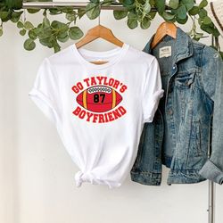 Go Taylors Boyfriend Shirt, Funny Football Shirt, Funny TS Inspired Shirt, Vintage Football Unisex Shirt, Trendy Footbal