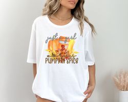 Just A Girl Who Loves Pumpkin Spice Shirt, Cute Fall Shirt, Oversized Shirt, Pumpkin Spice Shirt, Hello Pumpkin Shirt