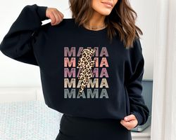 Mama Sweatshirt, Mama Shirt, New Mama Hoodie, Pregnancy Reveal Hooded, Mama to be T-shirt, Heart Gift for Moms