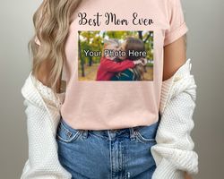 Mothers Day Custom Photo shirt, Custom Picture Shirt, Photo Shirt, Gift For Mom Picture Shirt,Family Picture Tee, Best G