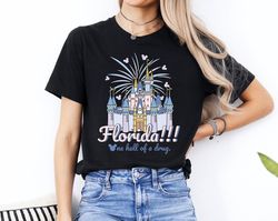 Florida Beach Shirt, Destin Florida Tees, Magic Kingdom Shirt, Castle Florida Shirt, Disney World T-Shirt, Florida Beach