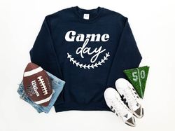 game day sweatshirt, super bowl sweatshirt, womens football sweater, sunday funday sweatshirt, cute football shirts for