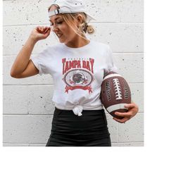 Tampa Bay Football Shirt, Tampa Bay Football Tees, Vintage Style Tampa Bay Football Shirt, Sunday Football