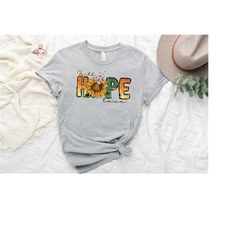 Faith Hope Love Shirt, Christian Shirt, Faith Shirt, Religious Shirt, Church, Sunflower Shirt, Church gift for Mom, Pray