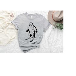 bear ski shirt, polar bear shirt, skiing shirt, winter shirt, winter sports shirt, funny shirt, skier shirt, travel gift