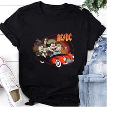 AC/DC Band Members T-Shirt, ACDC Shirt Fan Gifts, Acdc Graphic Tee, Acdc Vintage Shirt, Acdc Band Shirt, Acdc Tour Shirt
