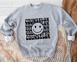 school counselor sweatshirt, first day of school sweatshirt, gift for school counselor, school counselor crewneck, schoo