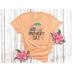 First mothers day 2023, Mothers Day Gift, Mama Bear Gift,Gift For Mom,Baby Shower Gifts, Natural Lover Shirt,Cute lucky