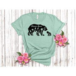 Mama Bear 2023, Mothers Day Gift, Mama Bear Gift,Gift For Mom,Baby Shower Gifts, Animal Natural Lover Shirt,Cute Mama Be