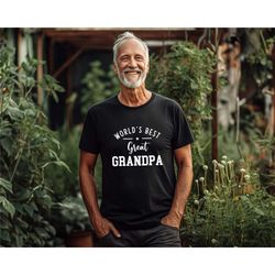 world's best great grandpa shirt, father's day gift, gifts for great grandpa, fathers day gift, grandpa shirt, fathers d