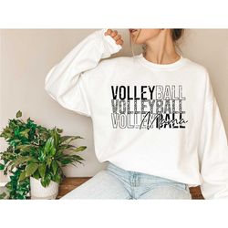 Volleyball Mama Shirt, Volleyball Mom, Volleyball Sweatshirt, Gift for Mom, Volleyball Mom, Game Day Shirt, Mom Shirt, M