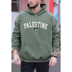 Palestine Hoodie, Palestine Map Sweatshirt, Activist Sweatshirt, Equality Hoodie, Human Rights Sweater, Protest Sweatshi