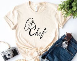 chef shirt, cooking shirt, gift for chef, baking shirt, kitchen chef shirt, foodie gift, chef tshirt