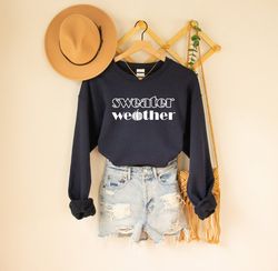 Sweater Weather Pumpkin Shirt, Pumpkin Shirts, Fall Shirts, Shirt for Women, Pumpkin Lover, Fall Shirt, Fall Tee, Boho S