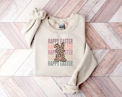 happy easter sweatshirt,easter gift for her,matching easter sweatshirts, easter teacher,womens easter shirt,easter shirt