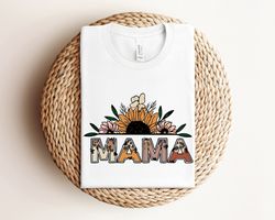Mama Retro Floral Shirt, Retro Mama Floral Shirt, Boho Floral Retro Flowers Shirt, Retro Mama Shirt, Mama 70s TShirt, Ma
