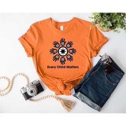 Orange Day Shirt, Every Child Matters T-Shirt, Awareness for Indigenous, Orange Day Gift, Indigenous Education, Kindness
