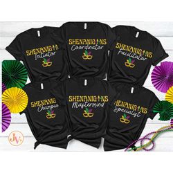 Matching Mardi Gras Shirts, Fat Tuesday Group Shirts, NOLA Bachelorette Shirts, Louisiana Girls Trip Shirts, Funny Group