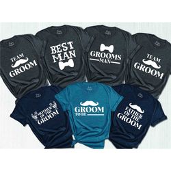 groomsmen shirts, bachelor party shirt, wedding party shirts, gift for groom, groom crew shirt, groomsmen proposal gift