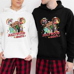 Jollywood Studios Christmas Sweatshirt, Mickey And Friends Christmas Sweatshirt Hoodie, Family Xmas Trip, Christmas Part