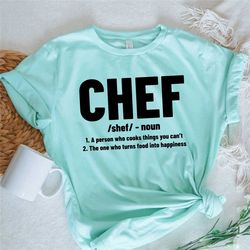 chef shirt, chef noun shirt, funny chef shirt, cooking class shirt , chef gifts, funny chef t-shirt, cooking lover shirt