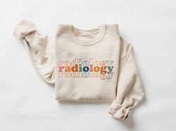 radiology sweatshirt, rad tech sweater, retro radiologist gift, xray tech, gift for radiologic technologist