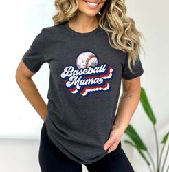 baseball shirt, baseball tshirt, baseball shirt for women, sports mom shirt, mothers day gift, baseball mom shirt, retro