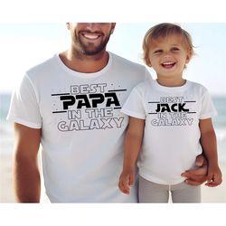 star wars family t-shirt, papa in the galaxy shirt, mama in the galaxy shirt, galaxy's edge shirt, father day shirt, mot