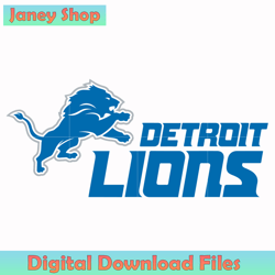 Detroit Lions Logo svg, nfl svg,NFL, NFL football, Super Bowl, Super Bowl svg, NFL design