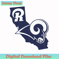 Los Angeles Rams Map  svg, nfl svg,NFL, NFL football, Super Bowl, Super Bowl svg, NFL design