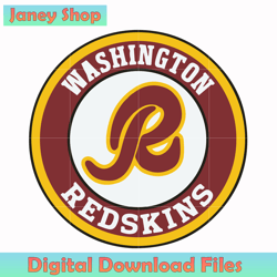 Washington Redskins Circle Logo  svg, nfl svg,NFL, NFL football, Super Bowl, Super Bowl svg, NFL design