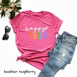 happy easter shirt, cute easter t-shirt, gift for easter day, easter shirt for women, easter gift shirt, easter family m
