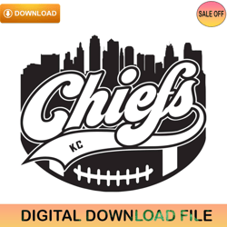 KC Chiefs Sky Building Svg Cricut Digital ,NFL svg,NFL ,Super Bowl,Super Bowl svg,Football