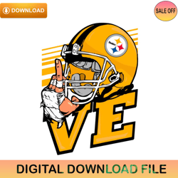Love Pittsburgh Steelers NFL Svg Digital ,NFL svg,NFL ,Super Bowl,Super Bowl svg,Football