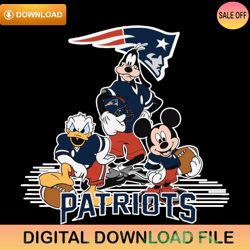 Mickey Mouse New England Patriots American Football Svg,NFL svg,NFL ,Super Bowl,Super Bowl svg,Football