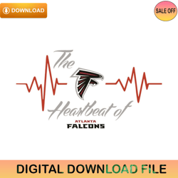 The Atlanta Heartbeat Of Falcons Svg,NFL svg,NFL ,Super Bowl,Super Bowl svg,Football