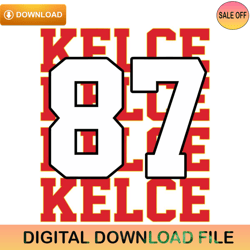 Vintage Kelce 87 Travis Kelce Football SVG  File,NFL svg,NFL ,Super Bowl,Super Bowl svg,Football