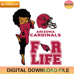 Arizona Cardinals For Life Girl Helmet Svg,NFL svg,NFL ,Super Bowl,Super Bowl svg,Football