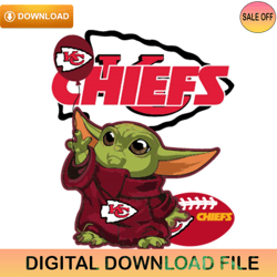Baby Yoda Kansas City Chiefs Svg Digital ,NFL svg,NFL ,Super Bowl,Super Bowl svg,Football