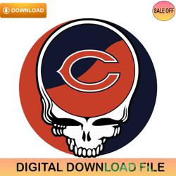 Chicago Bears Skull Svg Digital    Gossfi com 2 ,NFL svg,NFL ,Super Bowl,Super Bowl svg,Football