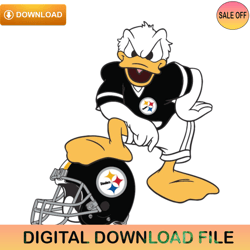 Donald Duck Pittsburgh Steelers Svg,NFL svg,NFL ,Super Bowl,Super Bowl svg,Football