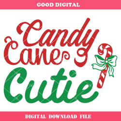 candy cane cutie svg, candy christmas svg, candy cane svg