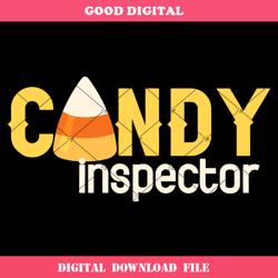 candy inspector svg, halloween candy svg, candy corn svg