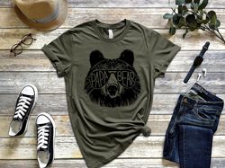papa bear sunglass, papa bear shirt, dad shirt, fathers day t-shirt, husband present, family shirt matching shirts, fath