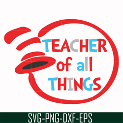 Teacher of all things svg, png, dxf, eps file DR00060