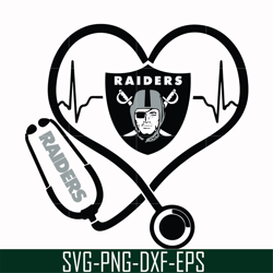Las Vegas Raiders heart svg, Raiders heart svg, Nfl svg, png, dxf, eps digital file NFL18102022L