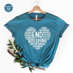 Bully Awareness Gift, End Bullying T-Shirt, Support Gift, No Bullying TShirt, Anti Bullying Shirts, Bullying Shirts, Sto